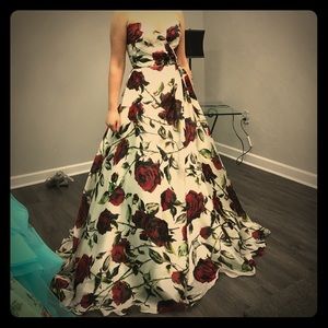 Sherri Hill formal gown, worn once.